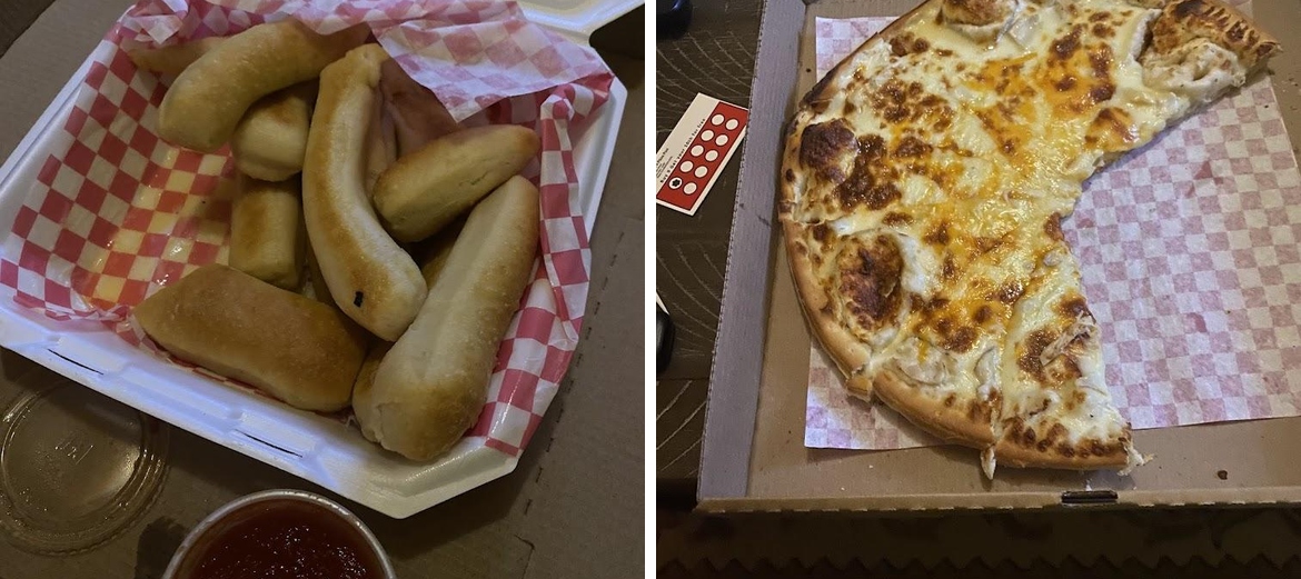 Pizza Post Menu